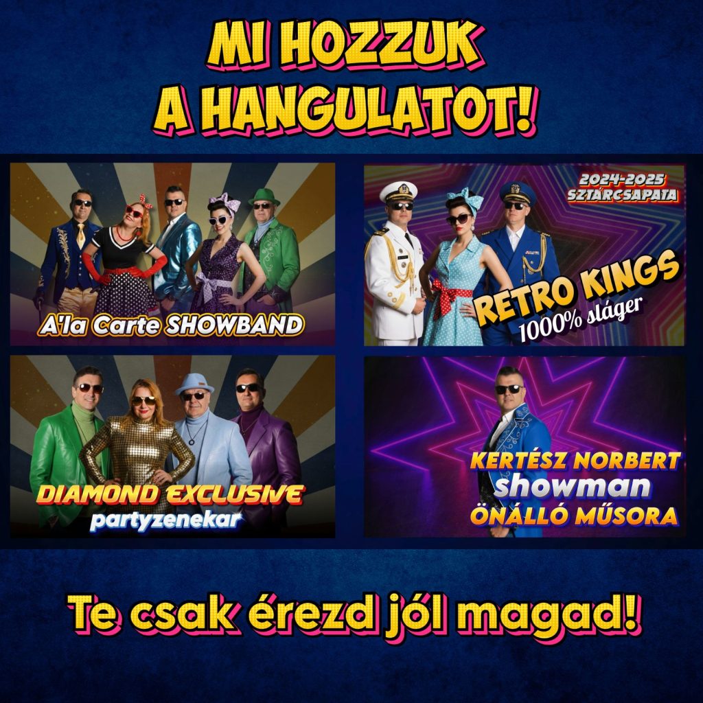 Bakelit Retro Party Showműsor minden korosztálynak az esküvőn