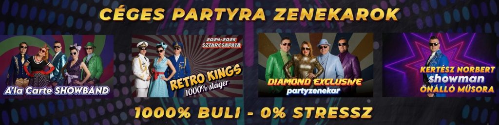 kompakt és elegáns zenei megoldás bálokra: A'la Carte Music Group 4 választható zenekar bálra